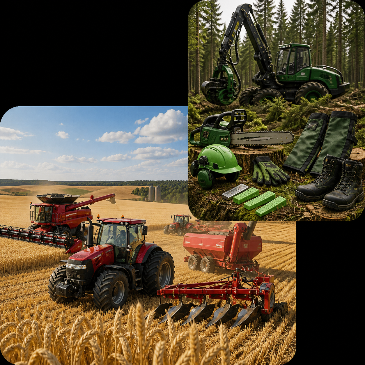 forestry agricultural equipment parts
